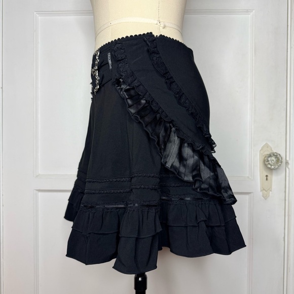 Ozz Oneste black gothic skirt - Picture 3 of 5